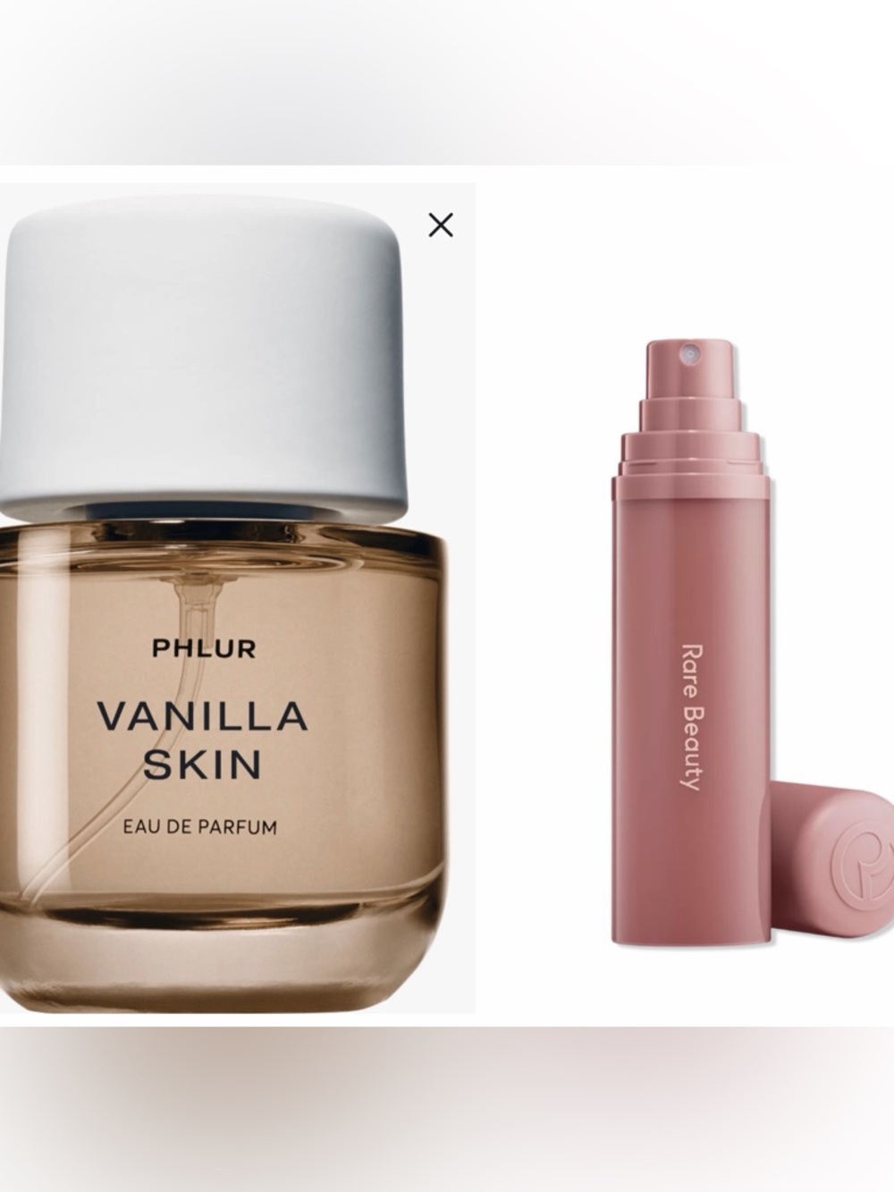 Brand New Fragrance Bundle! 
Rare Beauty Find Comfort/ Phlur Vanilla Skin